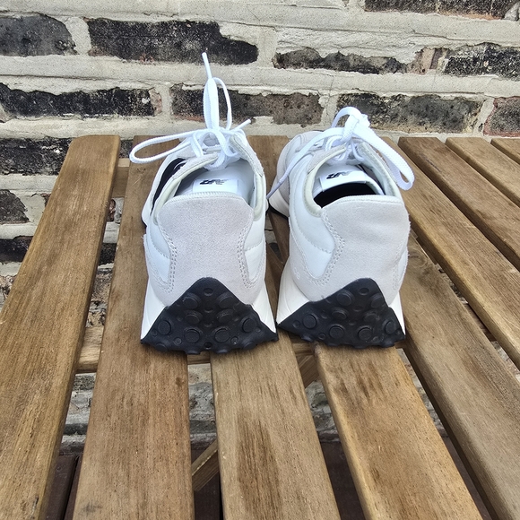 New Balance  Gray and White Sneakers - Picture 2 of 4